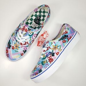 Vans Authentic Vans Market Tropic Hawaii Aloha Skateboard Sneakers Women's 7.5